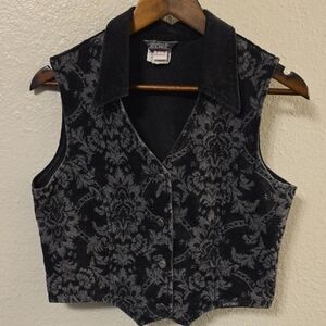 Rockies Charcoal and Slate Vest